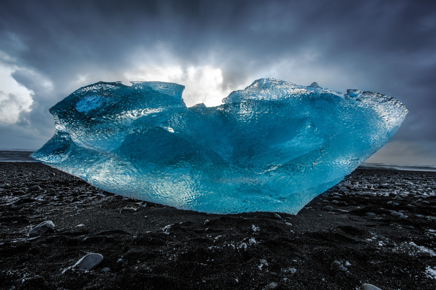 Backlit Ice shown in a living room
