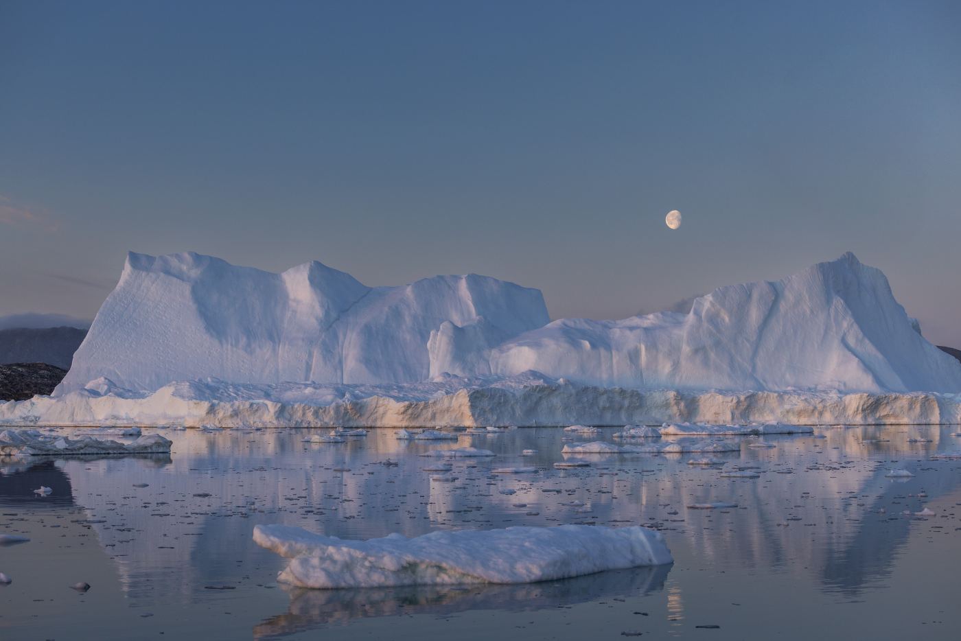 Icy Moonrise
