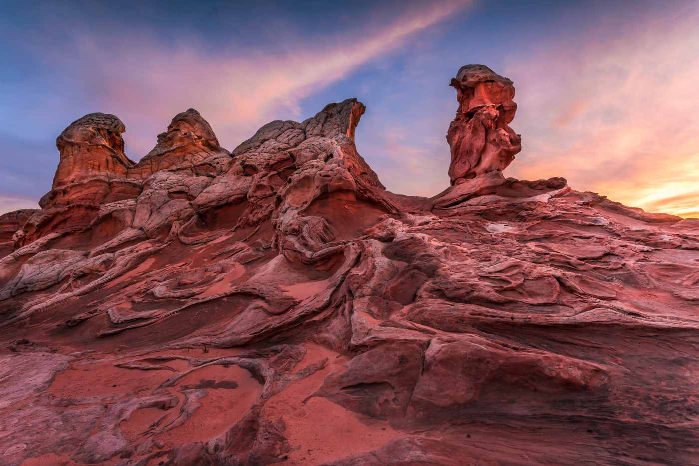 White Pocket Hoodoos