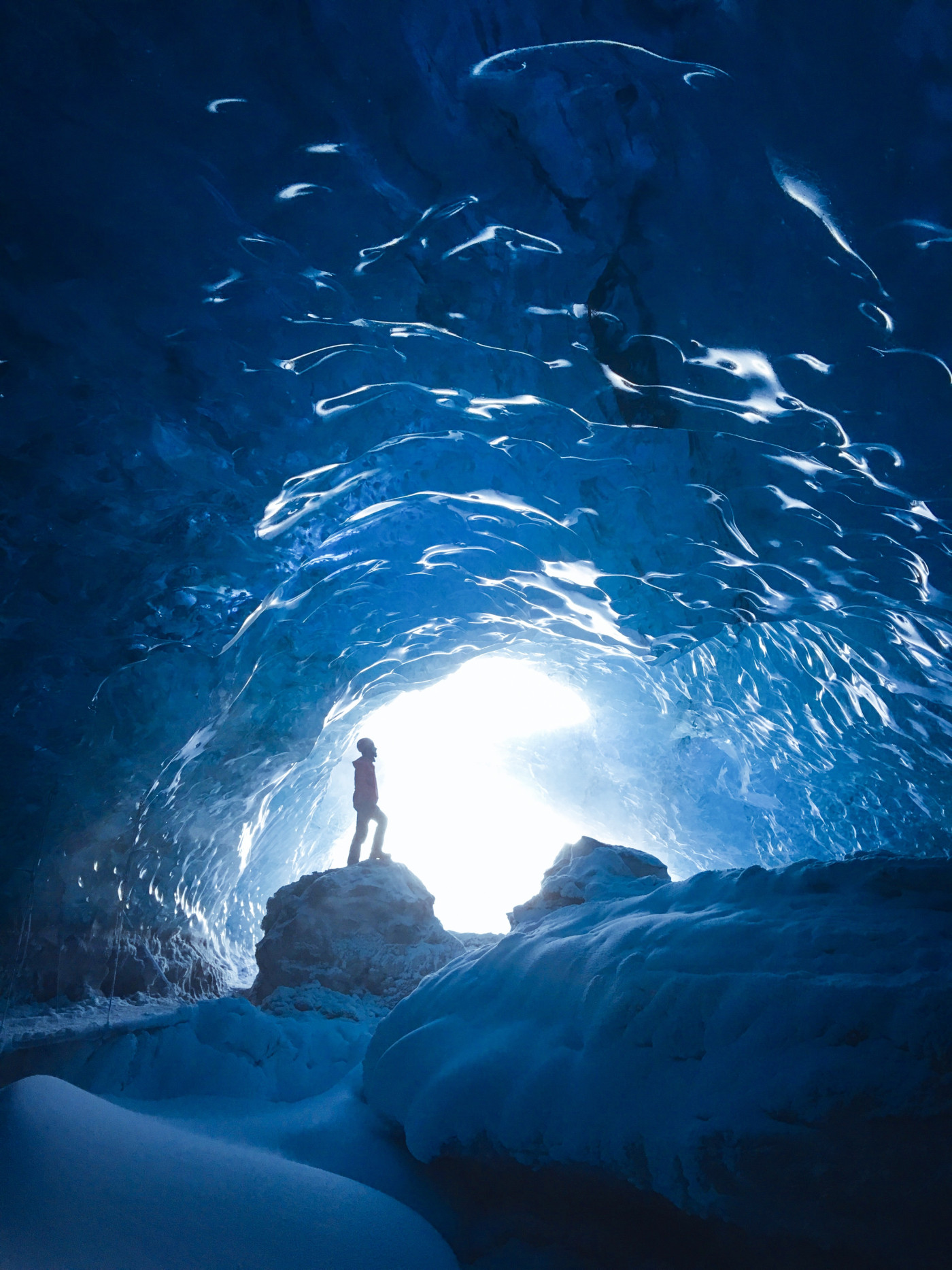 Sublime Glacier shown in a living room